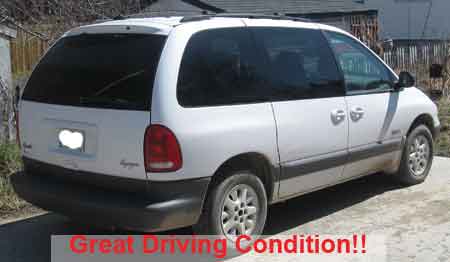 FOR SALE: 1998 Plymouth Voyager Mini Van: White - PIC 3
