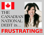 canadian debt is frustrating