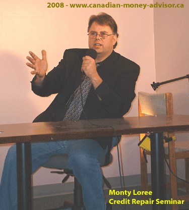 Monty Loree - Doing a credit repair seminar