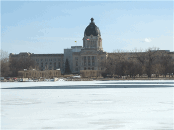 Parliament Building Lake Wascana Regina, SK